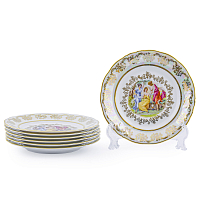 Набор тарелок 19см 6шт Аристократ Мадонна 