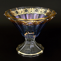 Фруктовница н/н Timon s.r.l. Center doge bowl blu gold