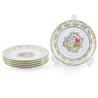 Набор тарелок 17см 6шт Аристократ Мадонна 