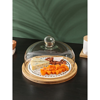 Блюдо с крышкой 25.2см Сыр BellaTenero  