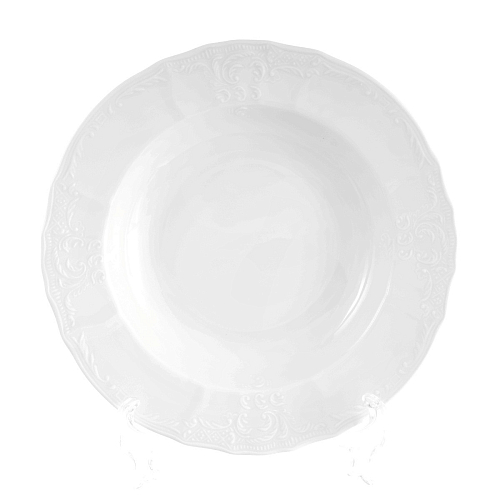 Набор тарелок 23см глубоких 6шт Недекорированный Набор тарелок 23см глубоких 6шт Недекорированный