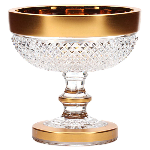 Варенница 11,6см н/н хрусталь с золотом Фелиция Crystal HeArt Варенница 11,6см н/н хрусталь с золотом Фелиция Crystal HeArt