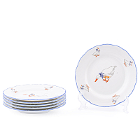 Набор тарелок 19см 6шт Гуси