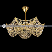 Люстра 6 рожковая золото 6080