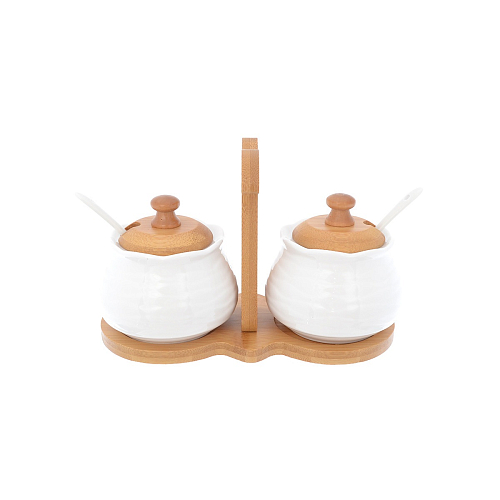 Банка для специй с ложками на подтавке Royal Classics Банка для специй с ложками на подтавке Royal Classics