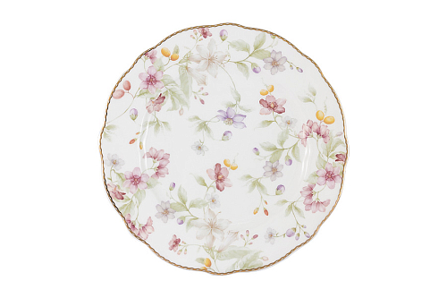 Набор тарелок 26,5см 6шт Цветы Emily (без уп.) Anna Lafarg