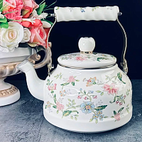 Чайник эмалированный 2,5л с крышкой Magnolia в под.уп.