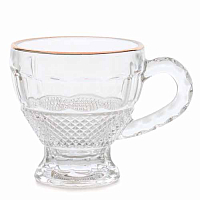 Набор кружек 180мл 6шт Diamond gold Royal Classics
