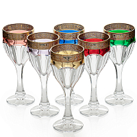 Набор фужеров 290мл 6шт Ассорти Evpas