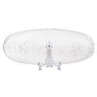 Блюдо овальное 41,5*17см Diamante