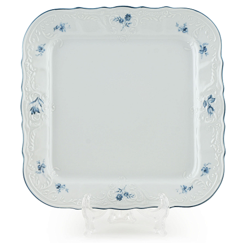 Поднос 26см Синий цветок Bernadotte