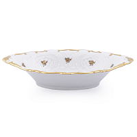 Блюдо овальное 31см 1шт Золотая Роза Queen's Crown