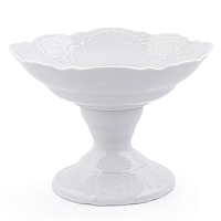 Конфетница 19см на ножке Недекорированный Bernadotte