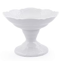 Конфетница 19см на ножке Недекорированный Bernadotte