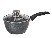 Ковш 1,7л с ручкой и стек крышкой Гранит Star Мечта