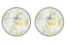 Набор тарелок 26см 2шт Лимоны Elan Gallery