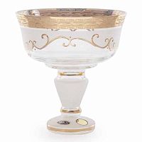 Конфетница 13см золото Star Crystal