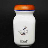 Банка для сыпучих продуктов 0,2л (chilli) Гуси 