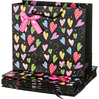 Пакет бумажный подарочный