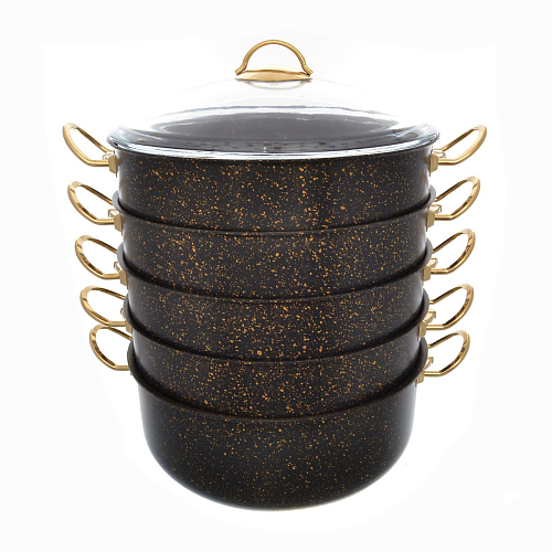 Мантоварка 30см с а/п покрытием Repast Black Elite Gold