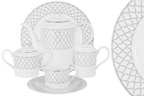 Сервиз чайный 12пер 40пр Виндзор Emily Anna Lafarg
