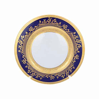 Набор тарелок 27см 6шт Constanza Cobalt Gold 9320 Falkenporzellan 