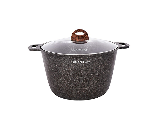 Кастрюля 10л со стек. кр Granit ultra Original Кукмара