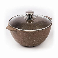 Казан для плова 4л Гранит brown Мечта