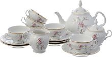 Сервиз чайный 6пер 15пр Дикая роза Bernadotte