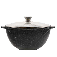 Казан 7л Гранит black Мечта 