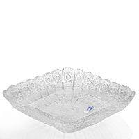 Конфетница 28см хрусталь G-P Glasspo 