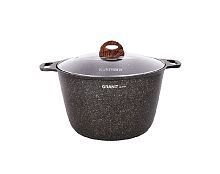 Кастрюля 10л со стек. кр Granit ultra Original Кукмара