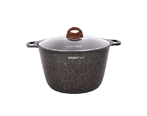 Кастрюля 10л со стек. кр Granit ultra Original Кукмара