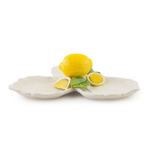 Кабаретница 3 секции 34см Лимон Annaluma