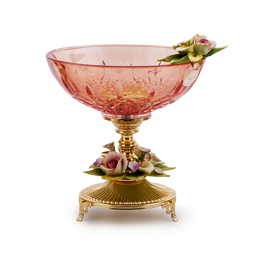 Конфетница 16см Rozaperla