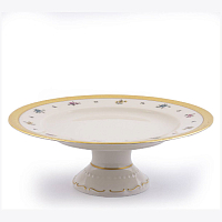 Тортница 32см н/н Flowers Gold Constanza Creme Falkenporzellan