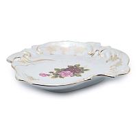 Салатник ракушка Аристократ Роза