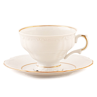 Набор чайных пар 220мл 6шт Престиж Marquise Gold Queen's Crown