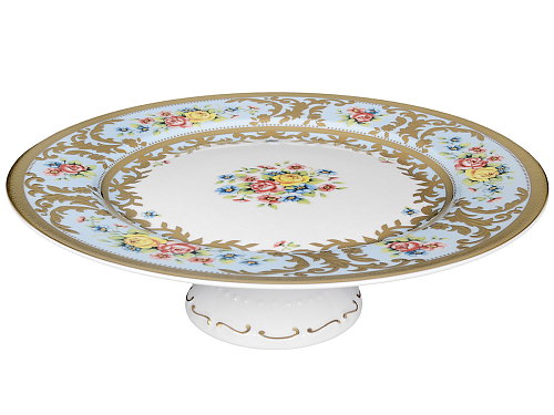 Тортница 32см н/н Vienna Blue Gold