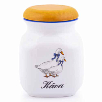 Банка для сыпучих продуктов 0,6л (кофе) Гуси 