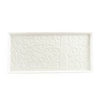 Поднос 30см Forest white Repast