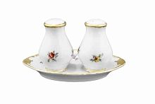 Набор для специй 3пр Мейсенский цветок Queen's Crown