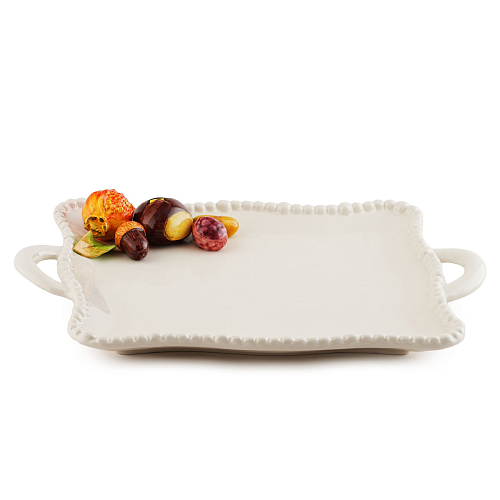Поднос прямоугольный 40*31см Inverno Annaluma