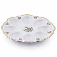 Поднос для яиц 20см Золотая Роза Queen's Crown