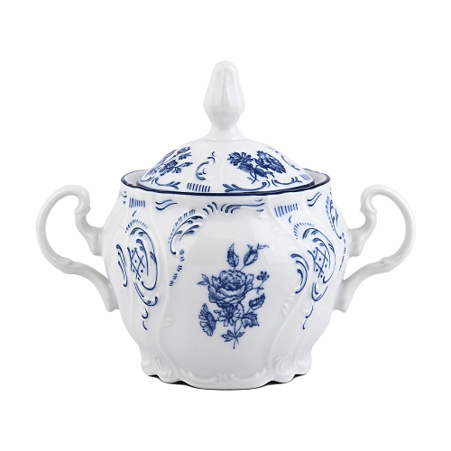 Сахарница 0.3л Синие розы 