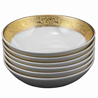 Набор розеток 11см 6шт Constanza Creme Gold 9349 Falkenporzellan
