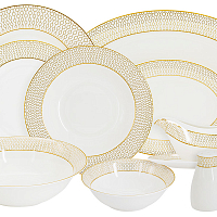 Сервиз столовый 6 пер 27пр Ноктюрн Emily Anna Lafarg