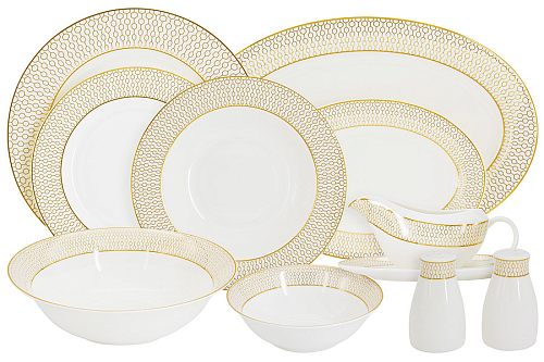 Сервиз столовый 6 пер 27пр Ноктюрн Emily Anna Lafarg