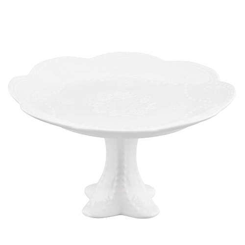 Блюдо на ножке 26,5*14,5см Маршмеллоу Nouvelle Home