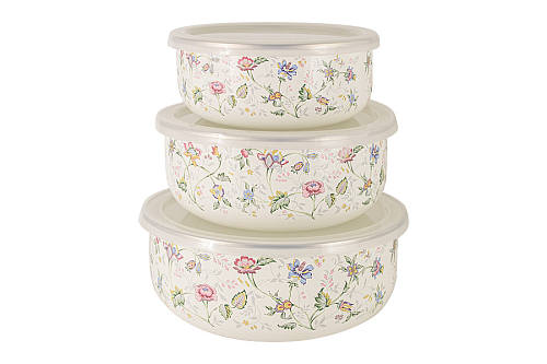 Набор мисок 3шт (14/16/18см) Букингем Ejiry